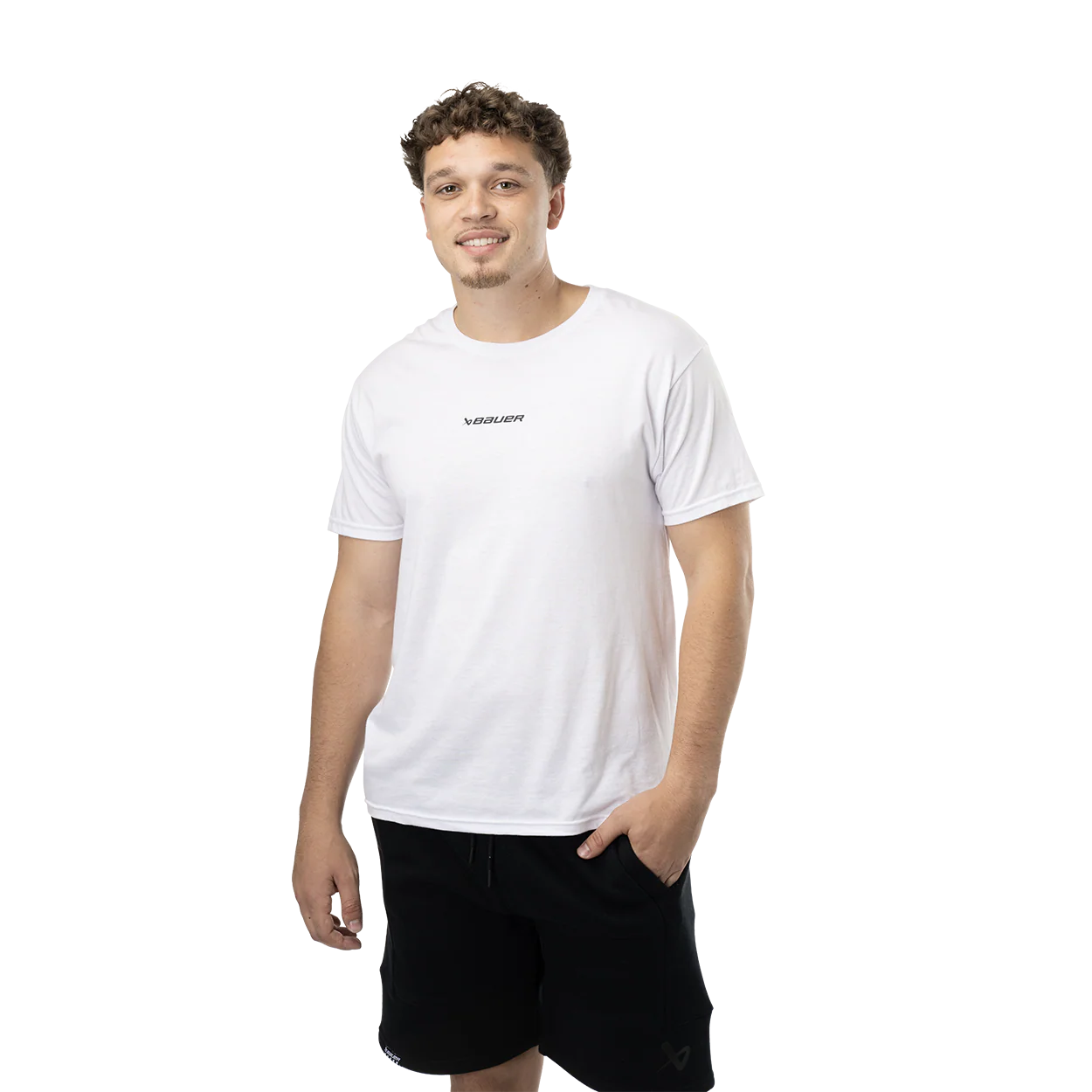 BAUER CORE SHORTSLEEVE TEE SENIOR - Image 3