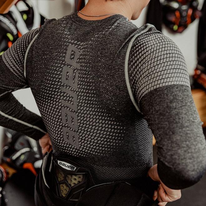 BAUER ELITE SEAMLESS BASELAYER TOP SENIOR - Image 3