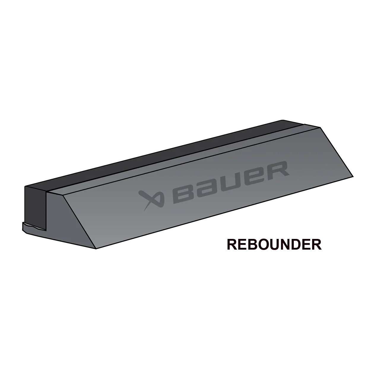BAUER SYNTHETIC ICE TILE SINGLE SIDE EDGE REBOUNDER - Image 4