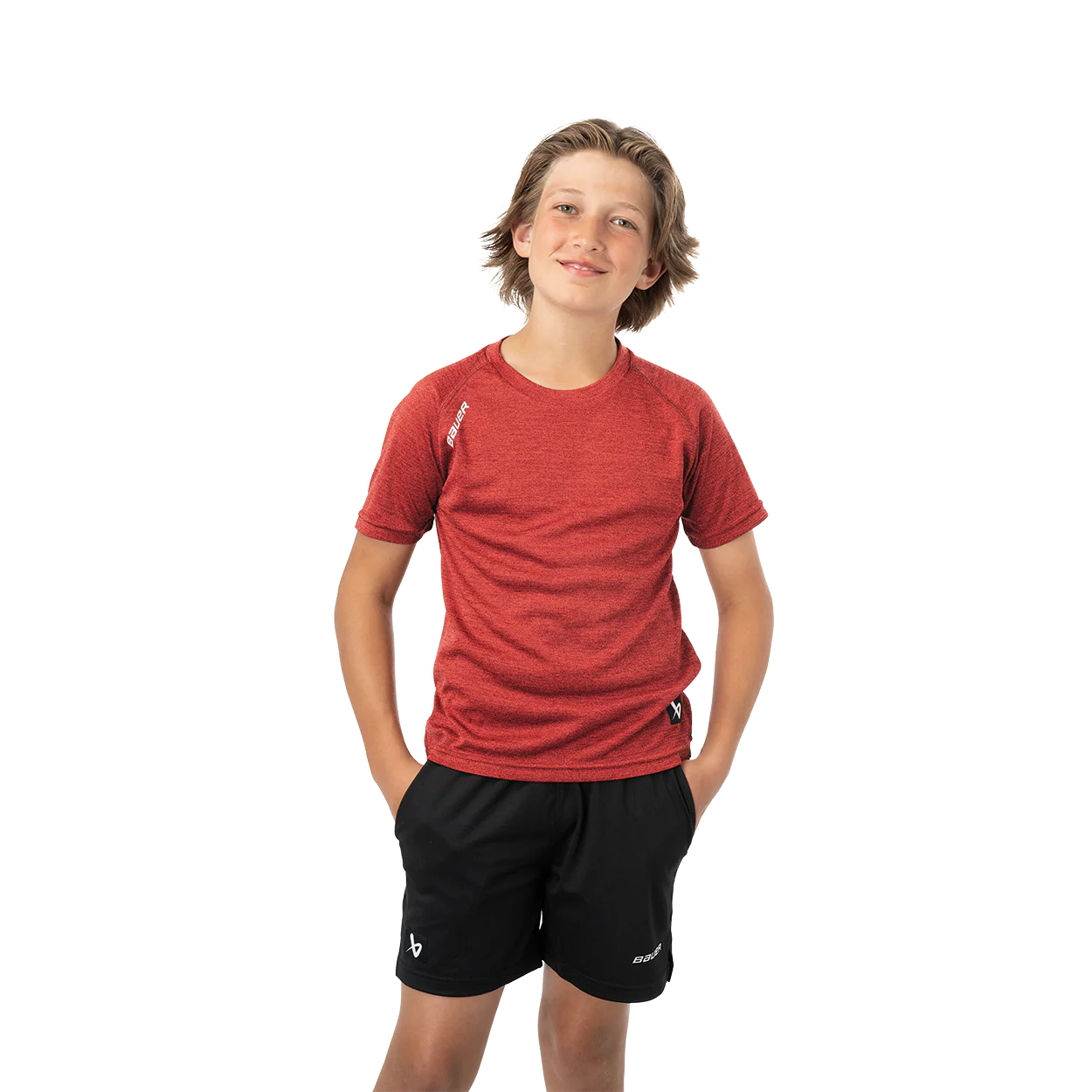 BAUER TEAM SHORTSLEEVE TECH TEE YOUTH - Image 3