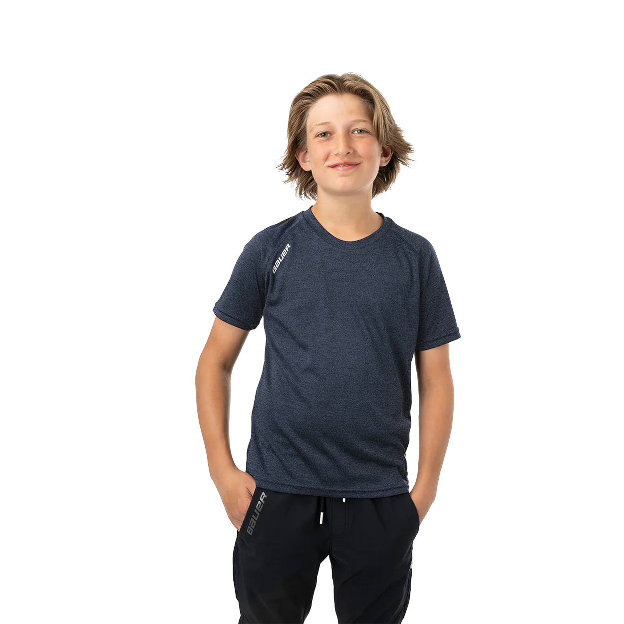 BAUER TEAM SHORTSLEEVE TECH TEE YOUTH - Image 4