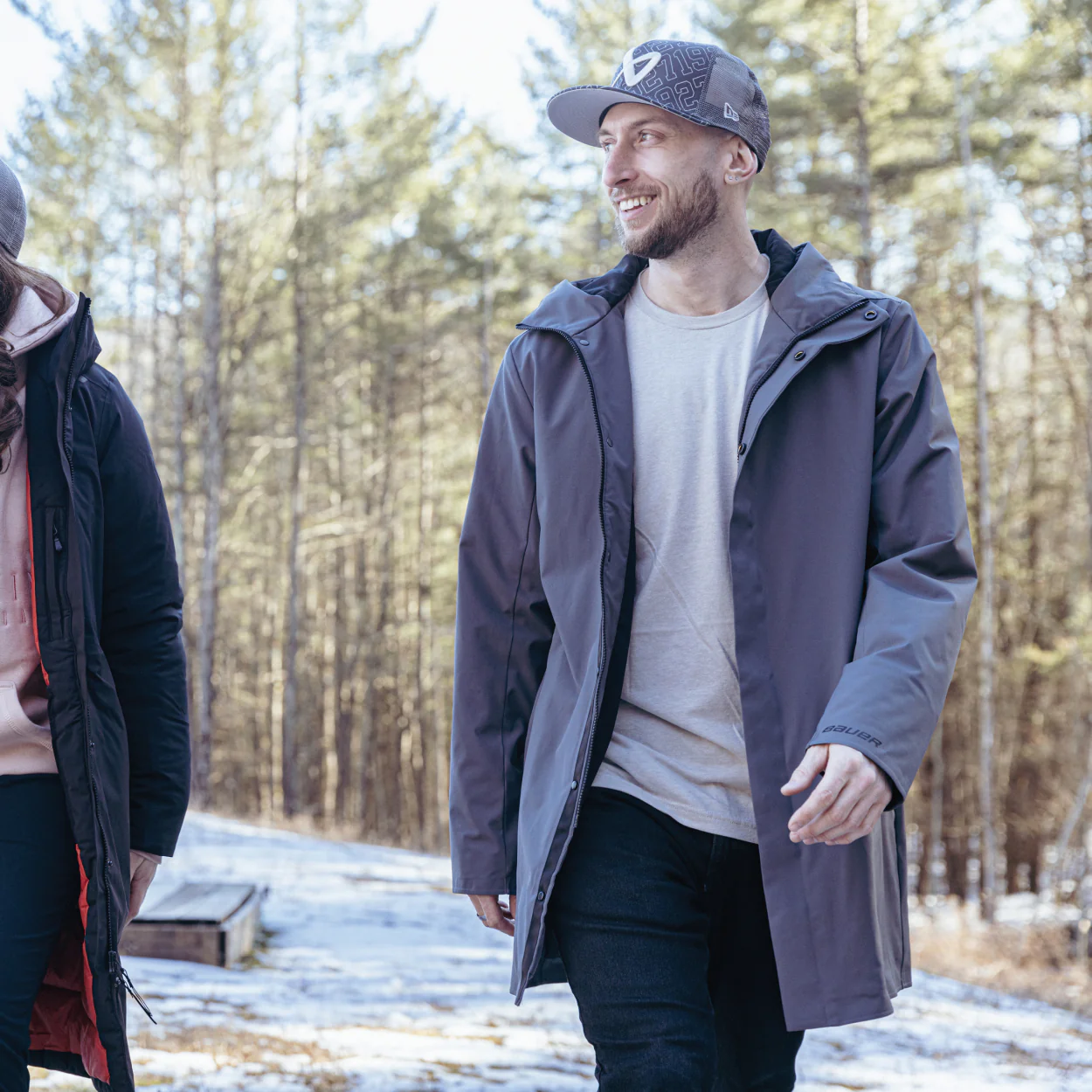 BAUER TEAM TRAVEL COAT SENIOR - Image 4