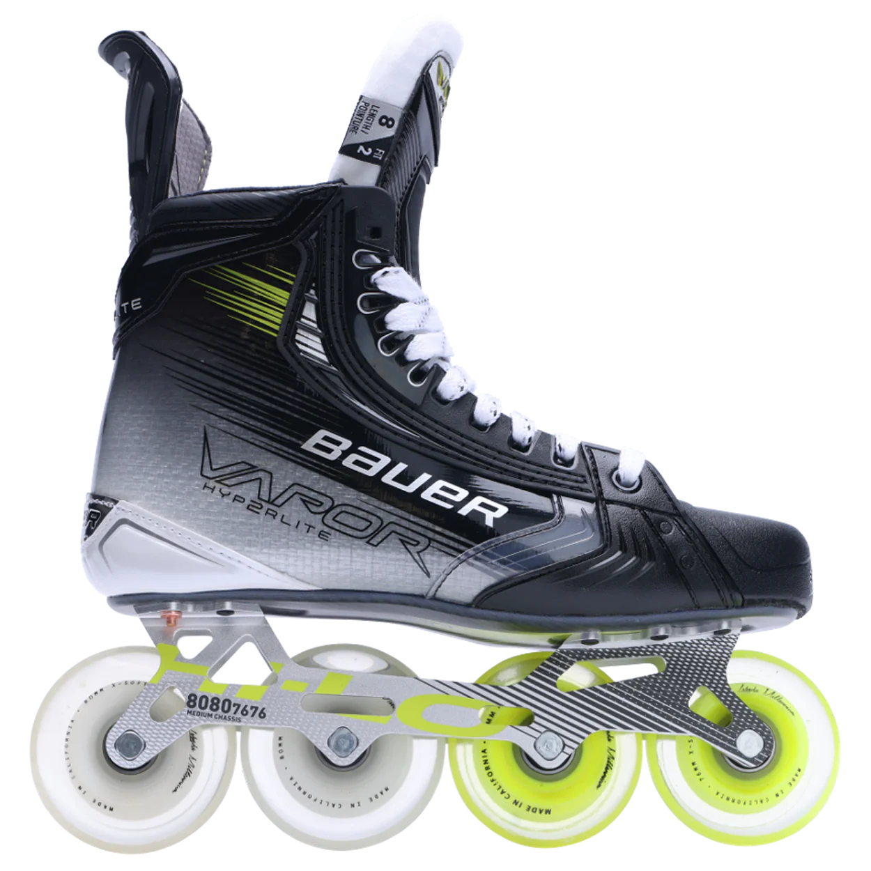 BAUER VAPOR HYPERLITE 2 ROLLER HOCKEY SKATE INTERMEDIATE - Image 5